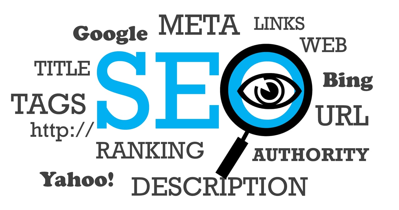 AI search and local SEO terms being explained on a planning board.